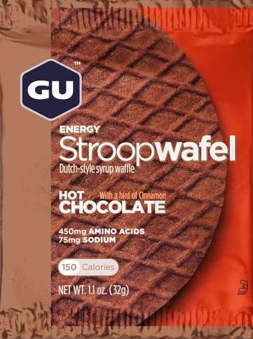 Вафли GU Energy Stroopwafel Горячий шоколад - Фото 1 большая
