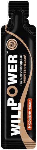 Гель углеводный Will Power энергетический Соленая карамель - Фото 1 большая