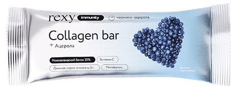 Батончик Protein Rex с высоким содержанием белка Черника-Ацерола - Фото 1 большая