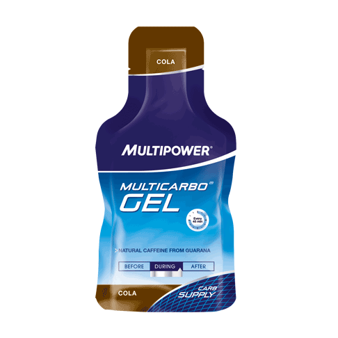Гель Multipower Carbo Gel & Guarana. саше 40г. Кола - Фото 1 большая