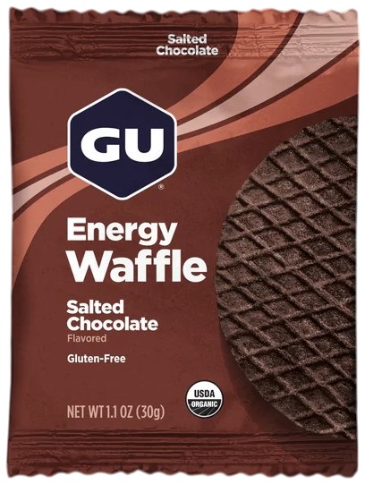 Вафли GU Energy Stroopwafel Соленый Шоколад - Фото 1 большая