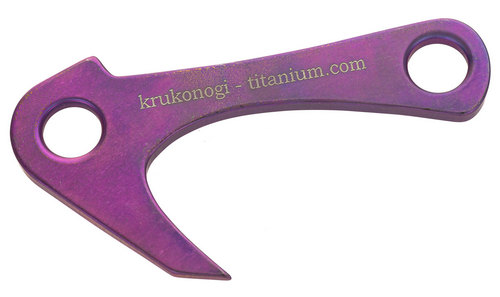 Крюк якорный Krukonogi Titanium Sharp 3D #4 (115 мм) - Фото 1 большая