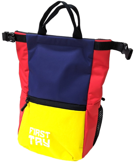 Мешок для магнезии First Try Большой 240725 L Жёлтый/Фиолетовый/Розовый - Фото 1 большая