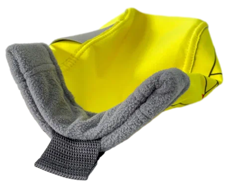 Мешок для магнезии Лезь! Желтый/Серый - Фото 3 большая