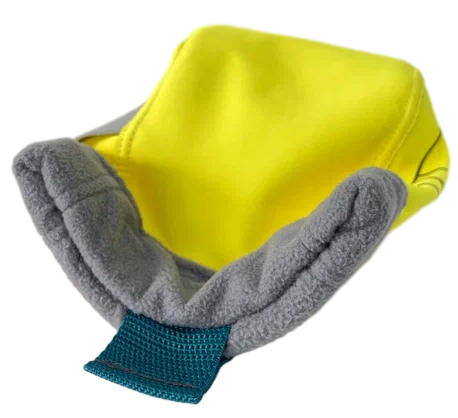 Мешок для магнезии Лезь! Желтый/Бирюзовый - Фото 3 большая