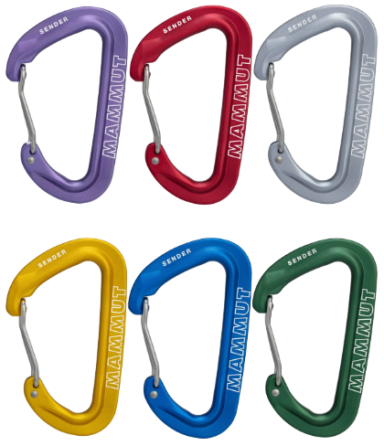 Комплект карабинов Mammut Sender Wire Rackpack (6шт) - Фото 1 большая