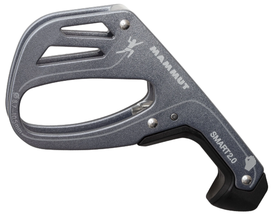 Страховочно-спусковое устройство Mammut Smart 2.0 Grey - Фото 1 большая