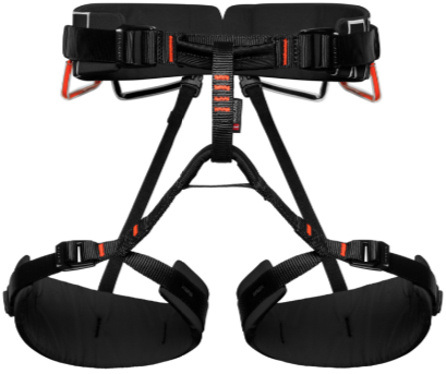 Страховочная система Mammut 4 Slide Black - Фото 1 большая
