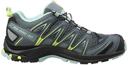 Кроссовки женские Salomon XA PRO 3D Stormy Weather/Lead/Eggshell Blue - Фото 1 большая