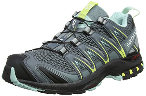 Кроссовки женские Salomon XA PRO 3D Stormy Weather/Lead/Eggshell Blue - Фото 2 большая