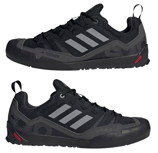 Кроссовки Adidas Terrex Swift Solo 2 Core Black/Core Black/Grey Three - Фото 7 большая