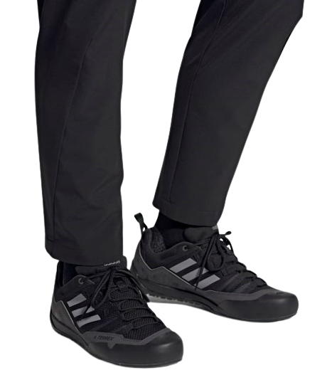 Кроссовки Adidas Terrex Swift Solo 2 Core Black/Core Black/Grey Three - Фото 10 большая