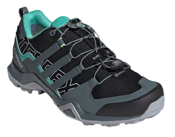 Кроссовки женские Adidas Terrex Swift R2 Gtx W Core Black/Blue Oxide/Acid Mint - Фото 4 большая