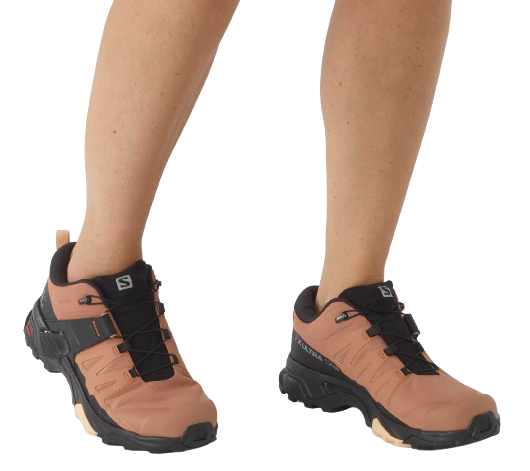 Кроссовки женские Salomon X Ultra 4 GTX Mocha Mousse/B - Фото 6 большая