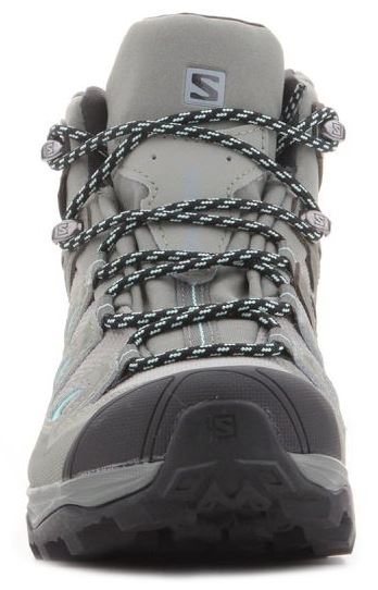 Кроссовки женские Salomon X Ultra 3 Mid GTX Shadow/Castor Gray/Beach Glass - Фото 4 большая