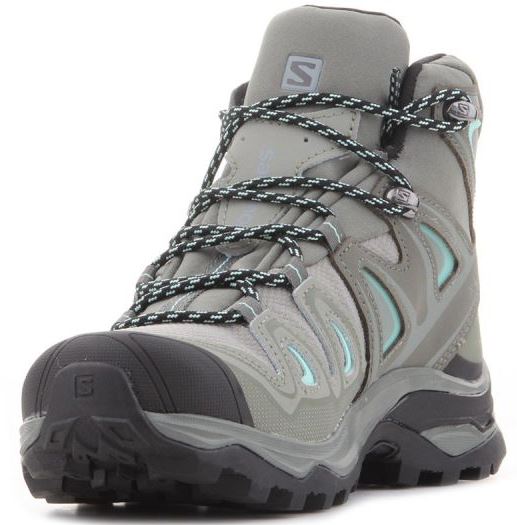Кроссовки женские Salomon X Ultra 3 Mid GTX Shadow/Castor Gray/Beach Glass - Фото 5 большая