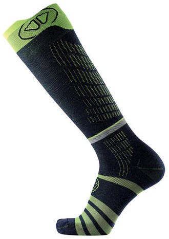 Носки Sidas Ski Touring Deep Blue/Yellow - Фото 2 большая