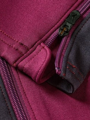 Тайтсы женские Mizuno Active Warmalite Dark purple - Фото 6 большая