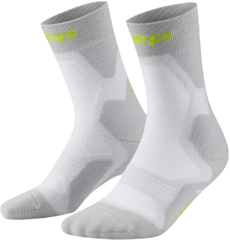 Носки CEP CT105U Core Run Cushion Mid Cut Grey - Фото 3 большая