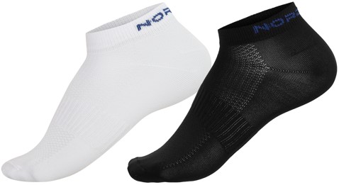 Носки Nordski Run (2 пары) Black/White - Фото 1 большая