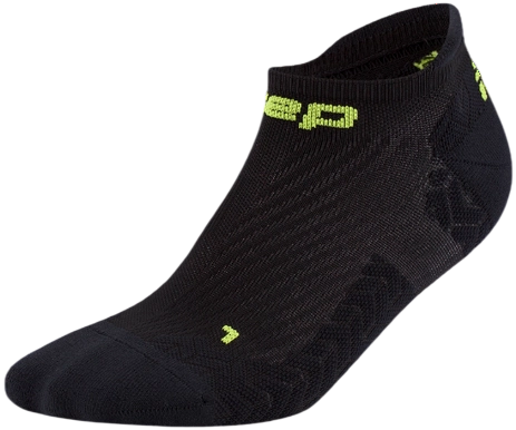 Носки женские CEP C0UUW Core Run Ultralight No Show 4.0 Black - Фото 1 большая