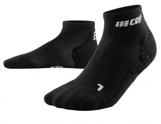 Носки женские CEP C09UUW Ultralight Low Cut V3 Black - Фото 2 большая