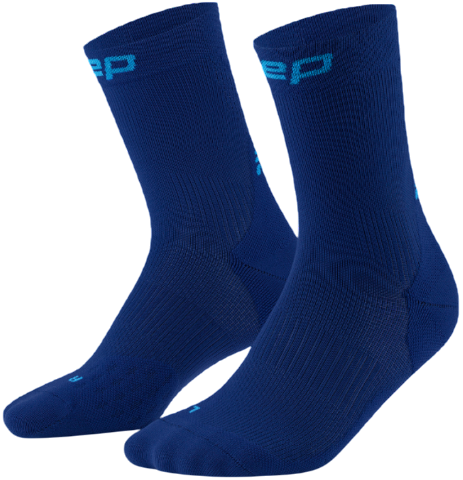 Носки мужские CEP C105M Core Run Mid Cut 5.0 Dark Blue - Фото 3 большая