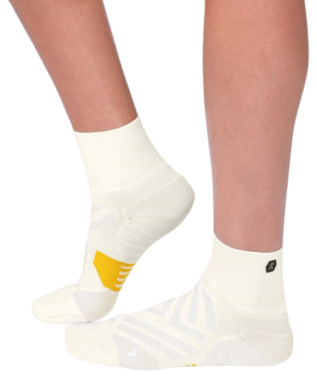 Носки женские On Mid White/Ice - Фото 3 большая