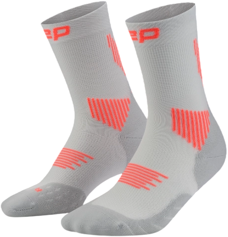 Носки мужские CEP C105M Core Run Mid Cut 5.0 Grey - Фото 3 большая