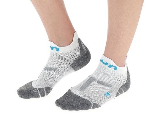 Носки мужские UYN Run 2In White/Grey - Фото 3 большая