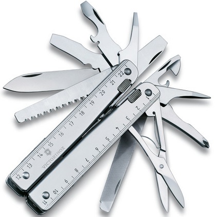 Мультитул Victorinox SwissTool X, 115 мм, 28 функций (нейлоновый чехол) - Фото 8 большая