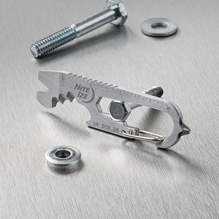Карманный инструмент Nite Ize DoohicKey Plus Key Tool Стальной - Фото 5 большая