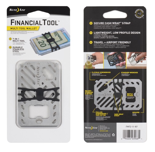 Карманный инструмент Nite Ize Financial Tool V2 Stainless - Фото 1 большая