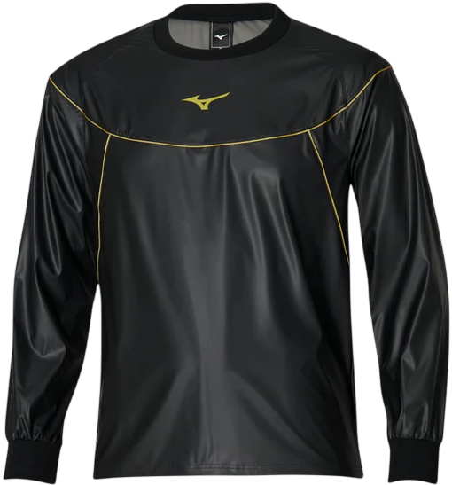 Лонгслив Mizuno Sauna Black - Фото 1 большая