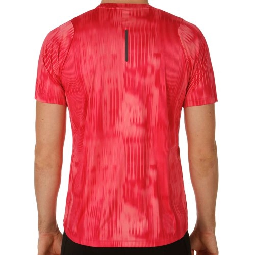 Футболка мужская ASICS fuzeX PRINTED TEE РОЗОВЫЙ - Фото 3 большая