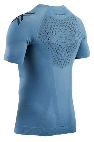 Футболка мужская X-Bionic Twyce Run Slate Blue/X Black - Фото 2 большая