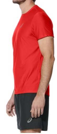 Футболка мужская ASICS SS Красный - Фото 5 большая