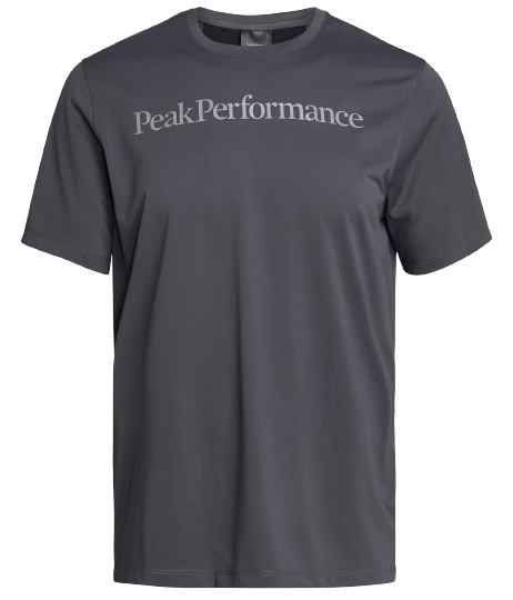 Футболка мужская Peak Performance Alum Light SS Motion Grey/Black - Фото 1 большая