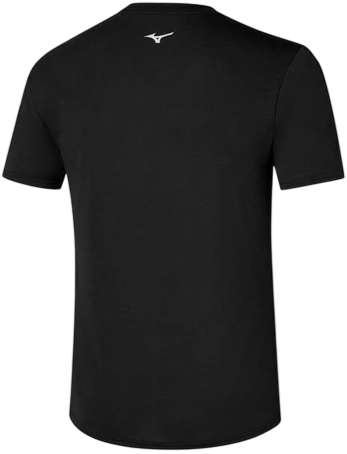 Футболка мужская Mizuno Core Runbird Ss Black - Фото 2 большая