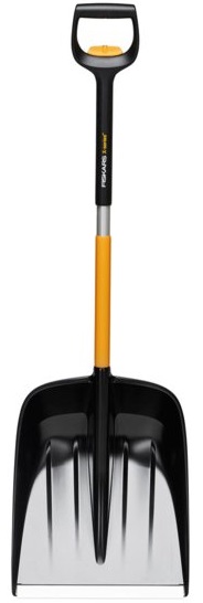 Лопата Fiskars X-series для уборки снега телескопическая - Фото 1 большая