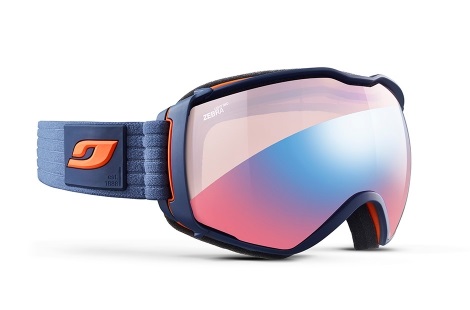 Горнолыжная маска Julbo Aerospace Dark blue/orange - Фото 1 большая