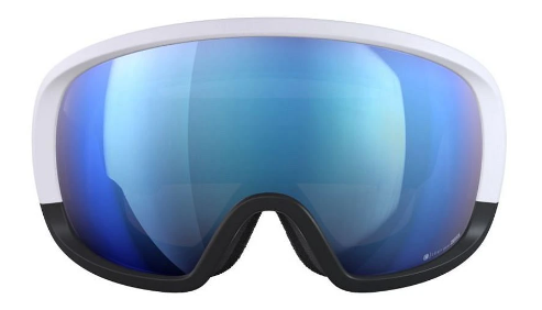 Горнолыжная маска POC Fovea Clarity Comp + Hydrogen White/Uranium Black/Spektris Blue - Фото 2 большая