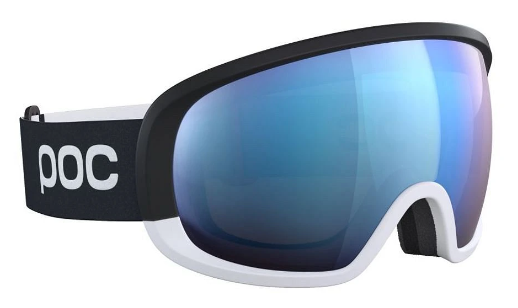 Горнолыжная маска POC Fovea Clarity Comp + Uranium Black/Hydrogen White/Spektris Blue - Фото 3 большая