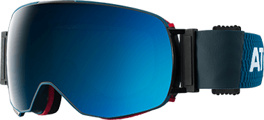 Горнолыжная маска Atomic Revent Q ML Blue/Blue - Фото 1 большая
