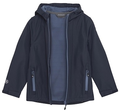 Куртка детская Color Kids Softshell Light weight Total Eclipse - Фото 3 большая