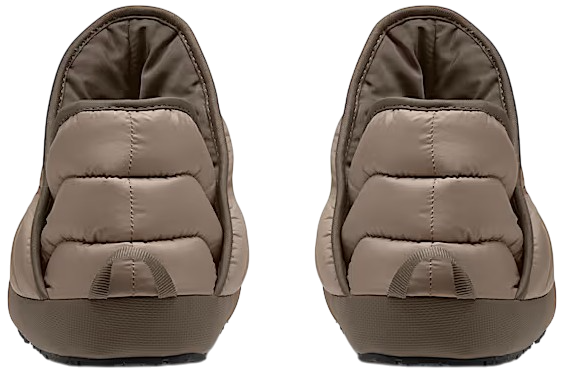 Тапки женские The North Face Thermoball Traction Bootie Mushroom Grey/Mocha Brown - Фото 4 большая