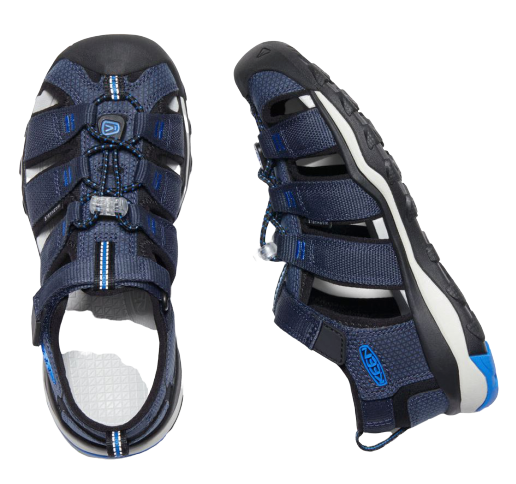 Сандалии детские Keen Newport Neo H2 Blue Nights/Brilliant Blue - Фото 4 большая