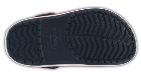 Сандалии детские Crocs Crocband Clog Navy/Red - Фото 2 большая