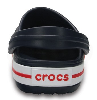 Сандалии детские Crocs Crocband Clog Navy/Red - Фото 3 большая