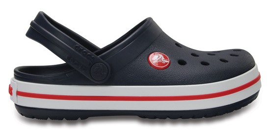 Сандалии детские Crocs Crocband Clog Navy/Red - Фото 1 большая